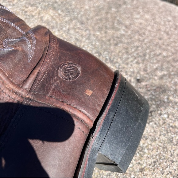 Double H Men’s Western Boots Size 11D Brown MADE IN USA (Model Robert AG7) main image 9